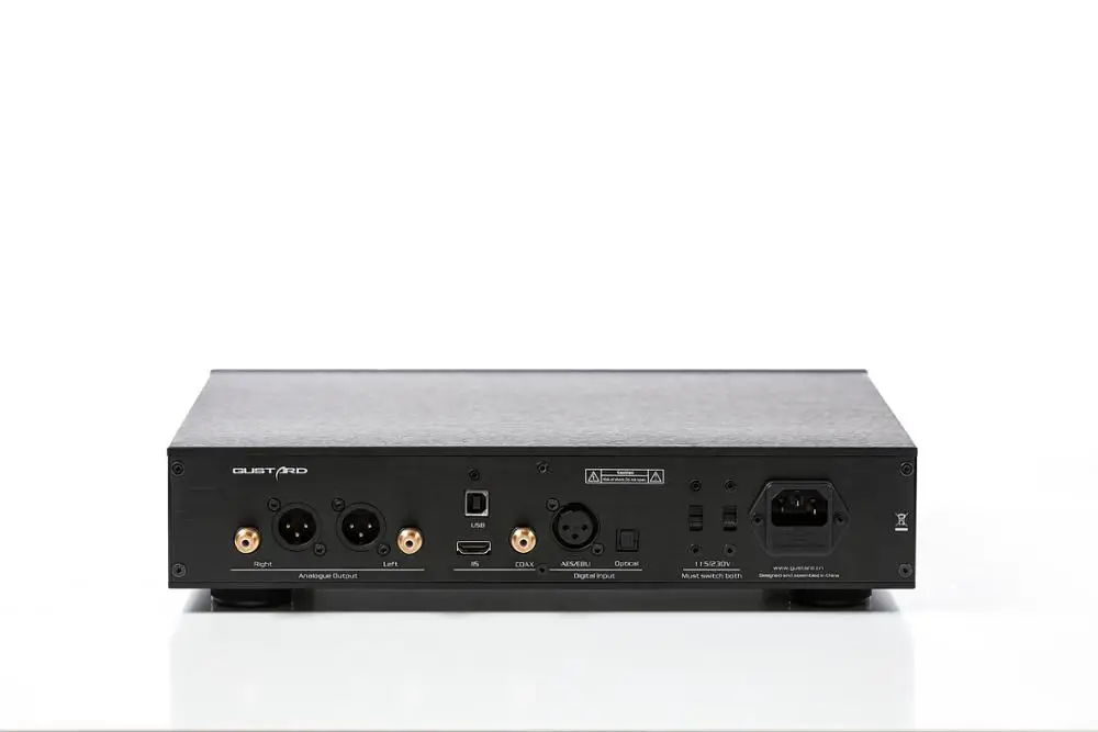 GU DAC-X26 DAC-X26U DAC сбалансированный декодер ES9038PRO DSP PLL родной PCM768K DSD512 SPDIF AES DOP |