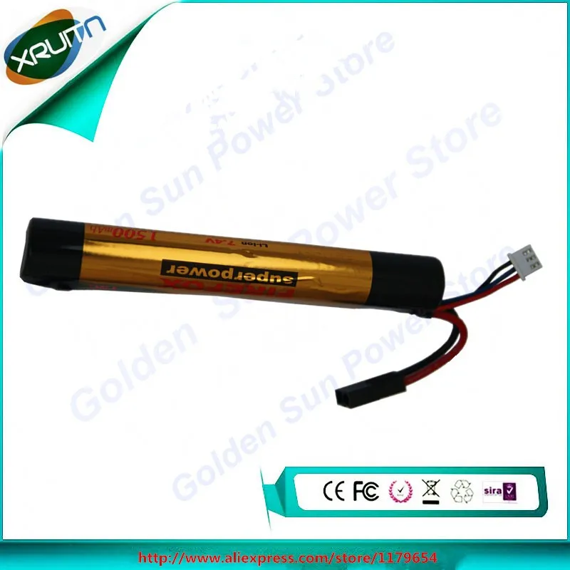 1 шт. 100% оригинальный FireFox 7 4 V 1500MAH 15C AKKU мини страйкбол пистолет батарея RC модель