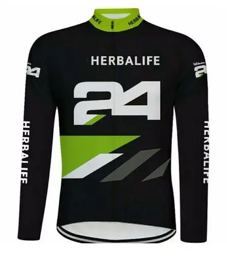 2020 HERBALIFE Pro команда Джерси с длинным рукавом Одежда MTB мотокросса | Спорт и