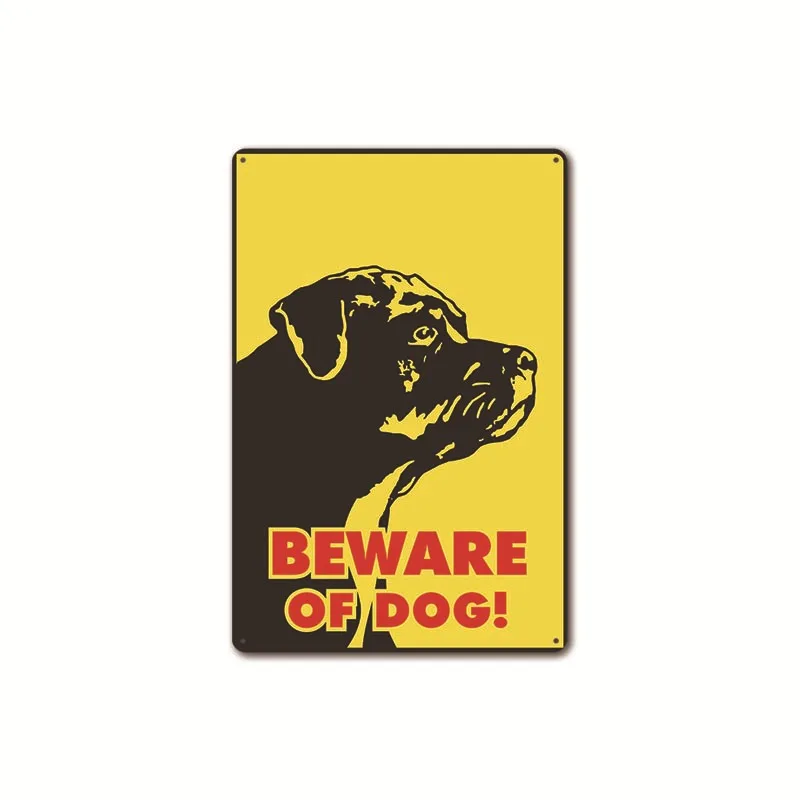 20X30CM Placas Decorativas Metalicas винтажный Остерегайтесь собаки! Tuinposter Buiten labradodle внимание собаки размер: 20*30 см - Цвет: 20X30CM