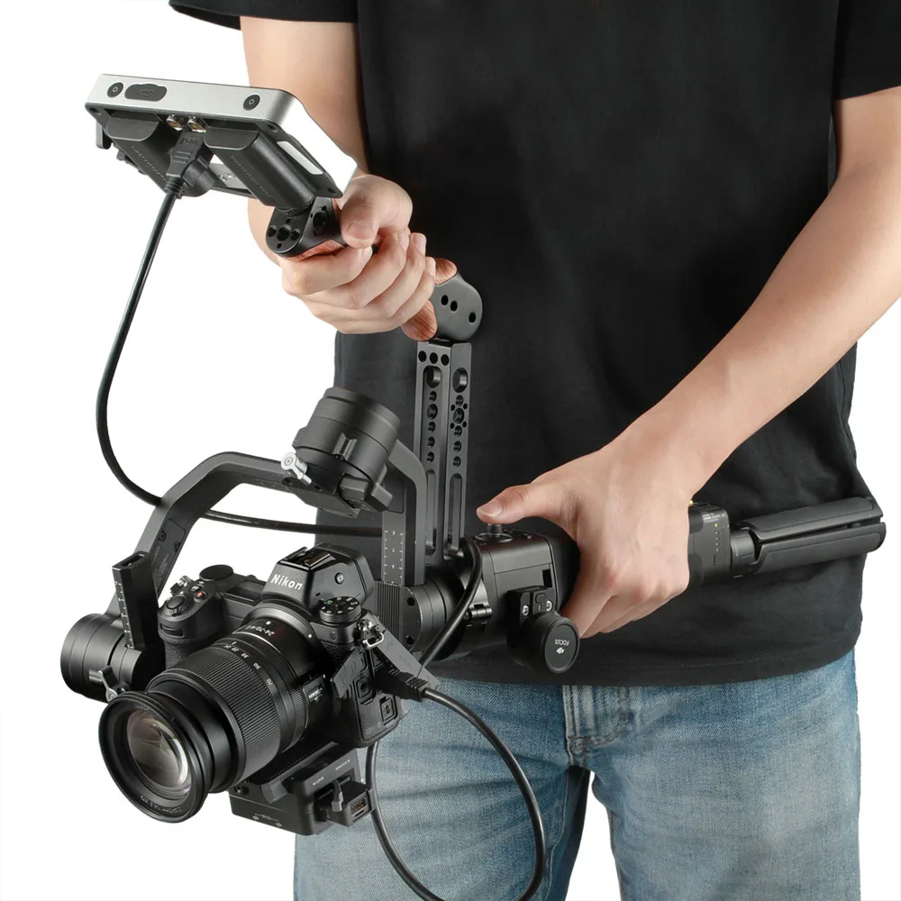 SmallRig деревянная рукоятка для DJI Ronin S ручной карданный быстросъемный Регулируемый