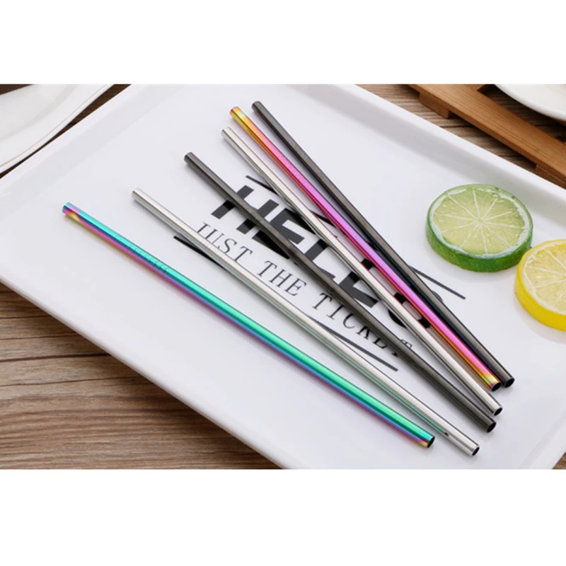 3 шт. соломинка для питья из нержавеющей стали|Соломинки питья| |