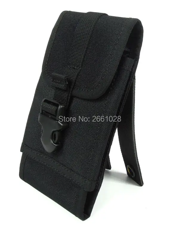 

Nylon Military Tactical Army Pouch For Mobile iPhone 5/5s 6/6S Plus Phone Hook Cover Pouch Case Running Bag