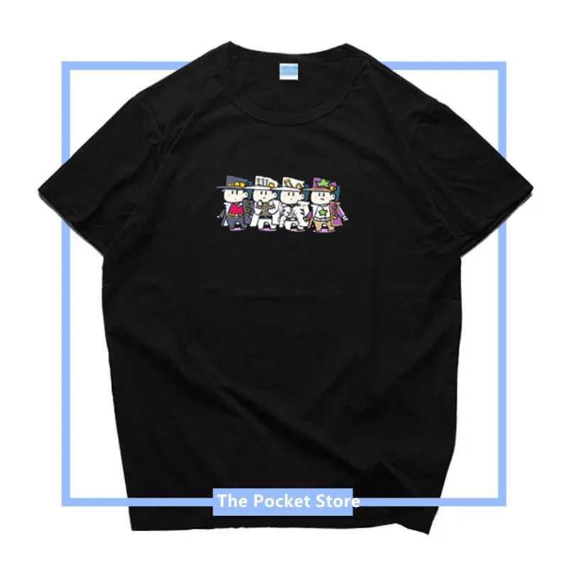 Футболка женская хлопковая с принтом Невероятные приключения Джоджо|Футболки| |