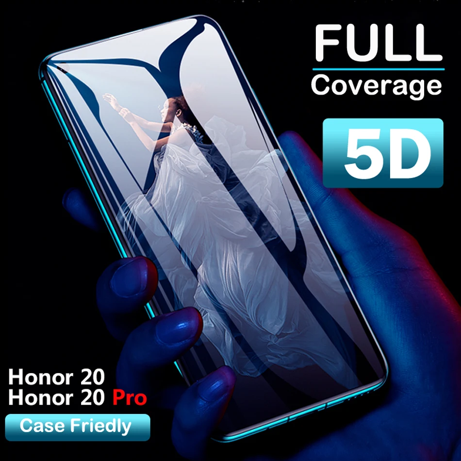 

9H стеклянная пленка для Honor 20 Pro, защитная пленка из твердого стекла, полное покрытие, защитная пленка из закаленного стекла для Huawei Honor 20 Pro