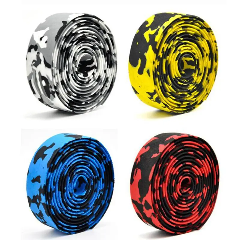 1 пара Камуфляжная Лента на руль дорожного велосипеда|Обмотка для руля| |