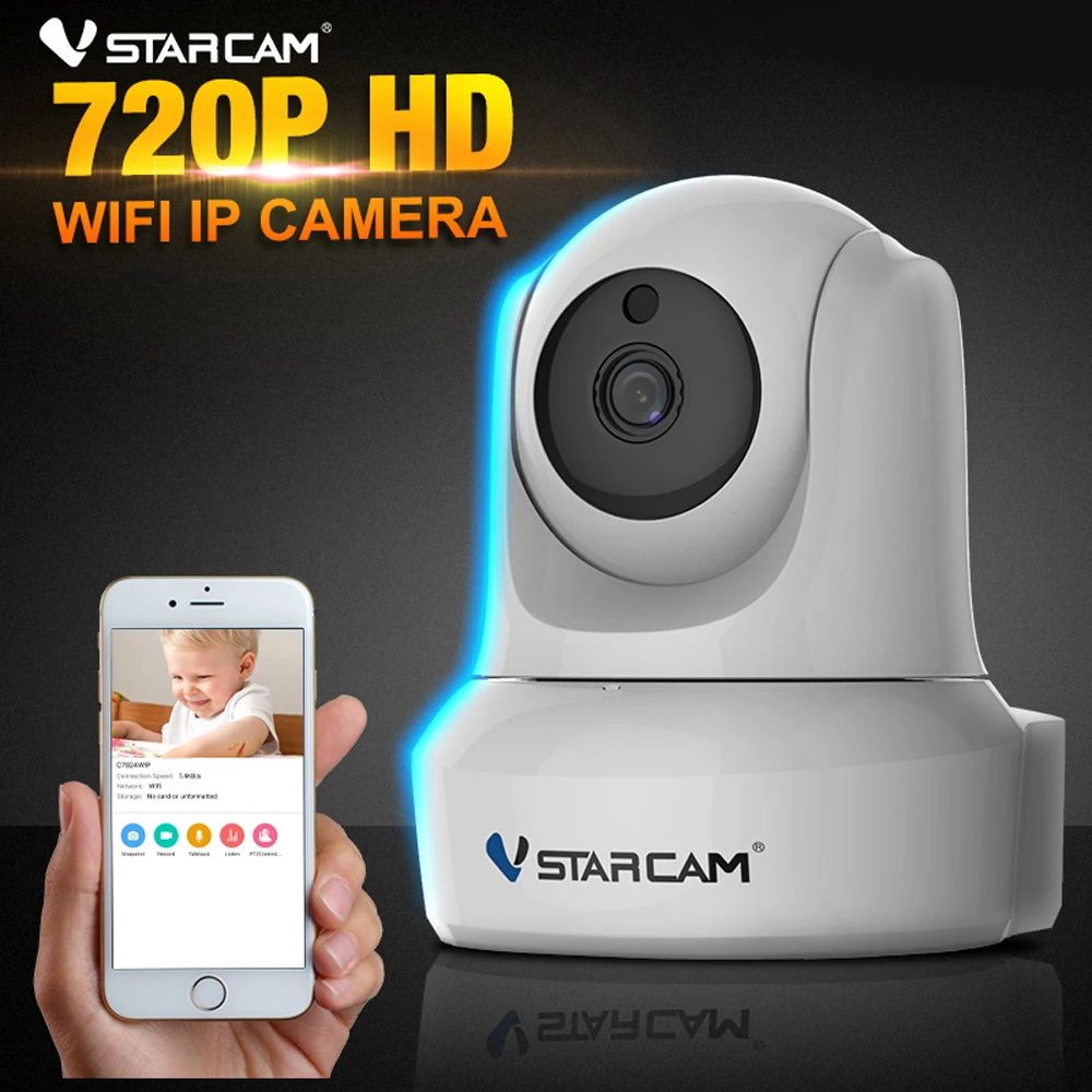 VStarcam 1080P видеоняня HD Беспроводная ip камера CCTV WiFi домашняя видеонаблюдения iOS/Android