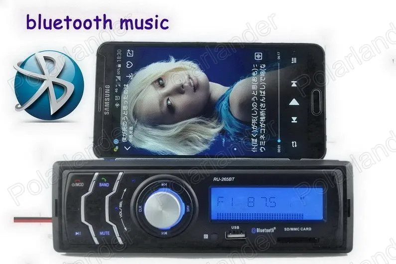 Автомобильный Автомобиль Авто 1 din аудио стерео в тире mp3 плеер радио FM