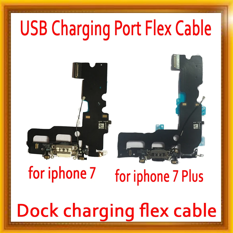Запасной зарядный гибкий кабель для iPhone 7g 7plus штепсельная Вилка USB порта