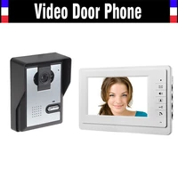 special offer 7 monitor video door phone intercom system wired video doorbell kit for home villa