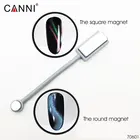 Магнитная ручка #70601 с двумя способами, 1 шт., CANNI для всех волшебных 3d-кошачьих глаз, магнитный инструмент для гель-лака для ногтей