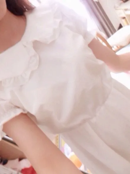 Hot Sale New Fashion Japanese Mori Girl Fresh Style Casual Falbala Sleeve Women Dress Pure White Loose Cotton Summer | Женская одежда