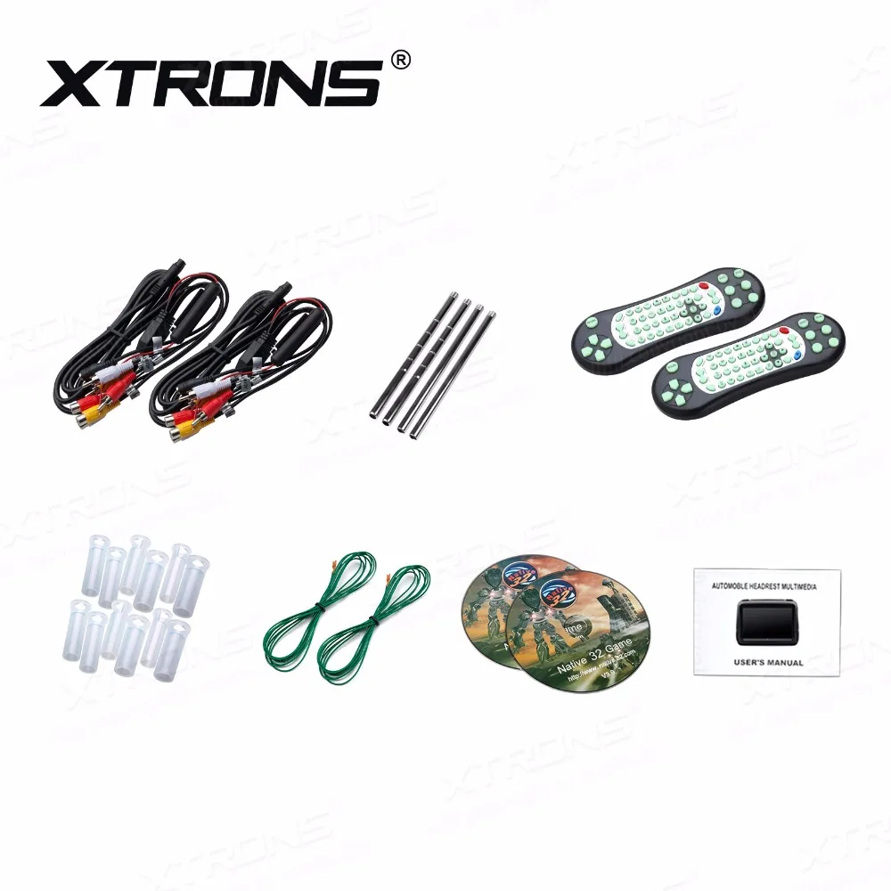 XTRONS мониторы 10 1 &quotHD цифровой экран сенсорный кожаный чехол автомобильный