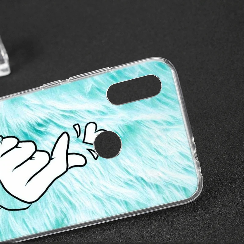 Мягкий силиконовый чехол Love on the finger kpop heart для Xiaomi Redmi K20 7 7A 5 5Plus 6 6A S2 Note 8 Pro |