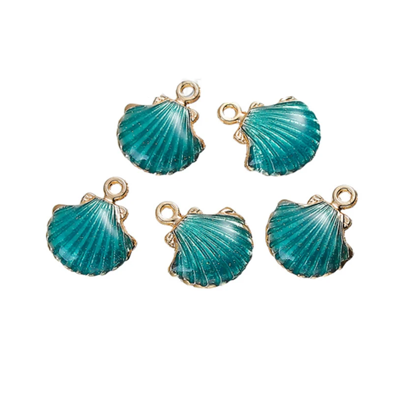 Подвеска DoreenBeads из сплава цинка в золотистой оправе с фиолетовым павлином