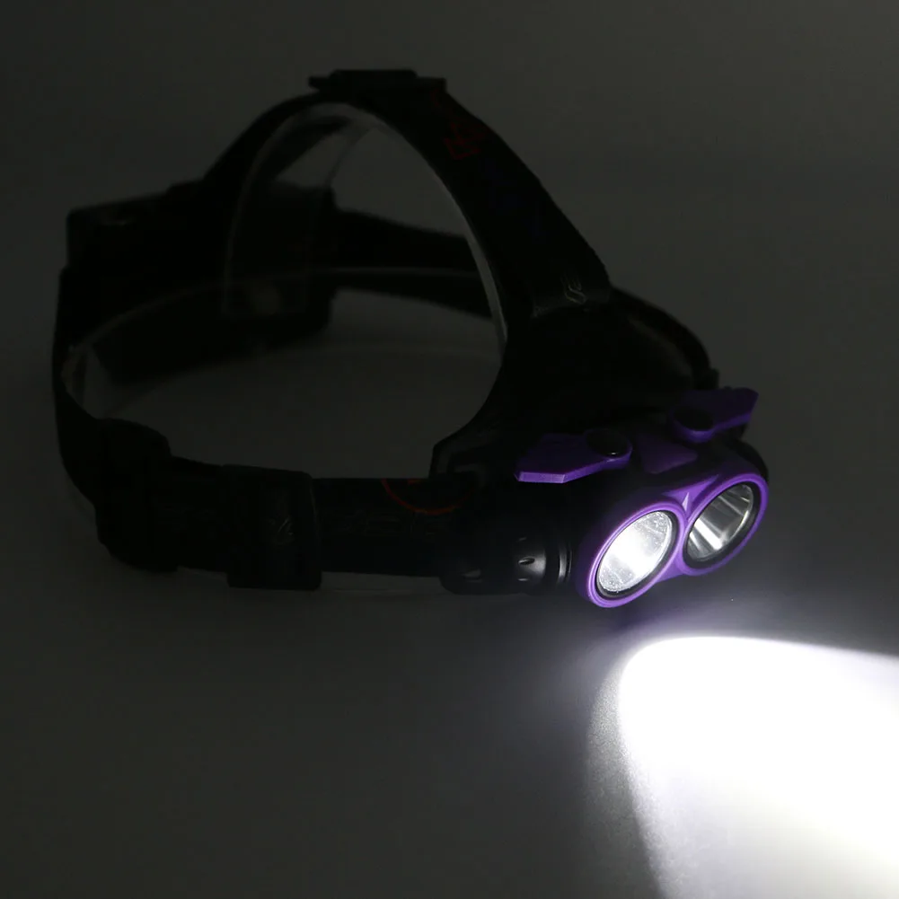 2 * L2 18650 лм Водонепроницаемый светодиодный фонарь с 4 режимами|head lamp light|charging