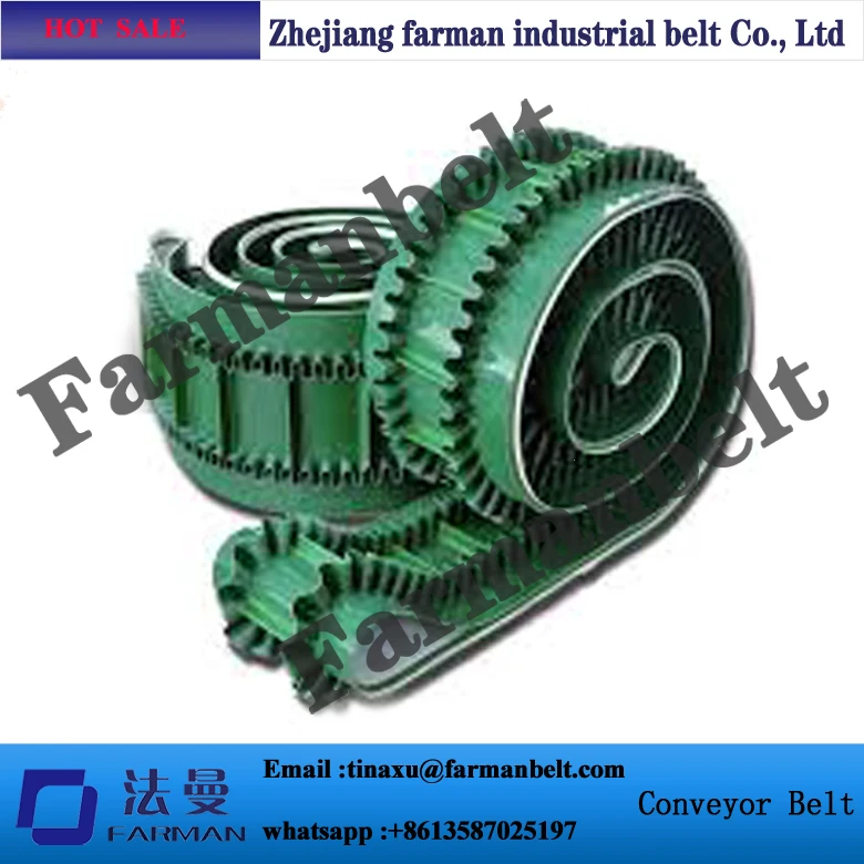Конвейерная лента из ПВХ/полиуретана для яиц фруктов скоб и юбок | Обустройство