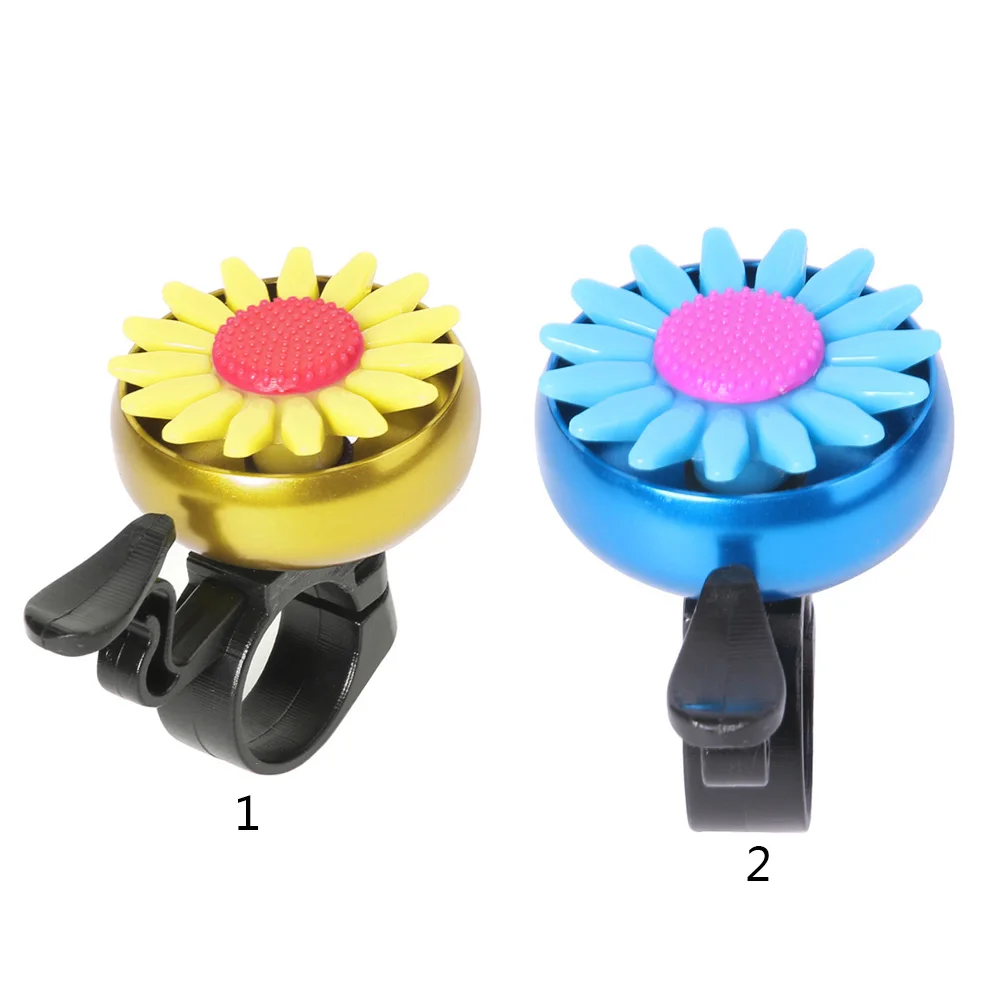 Детские забавные велосипедные колокольчики рога велосипеда маргаритки цветок