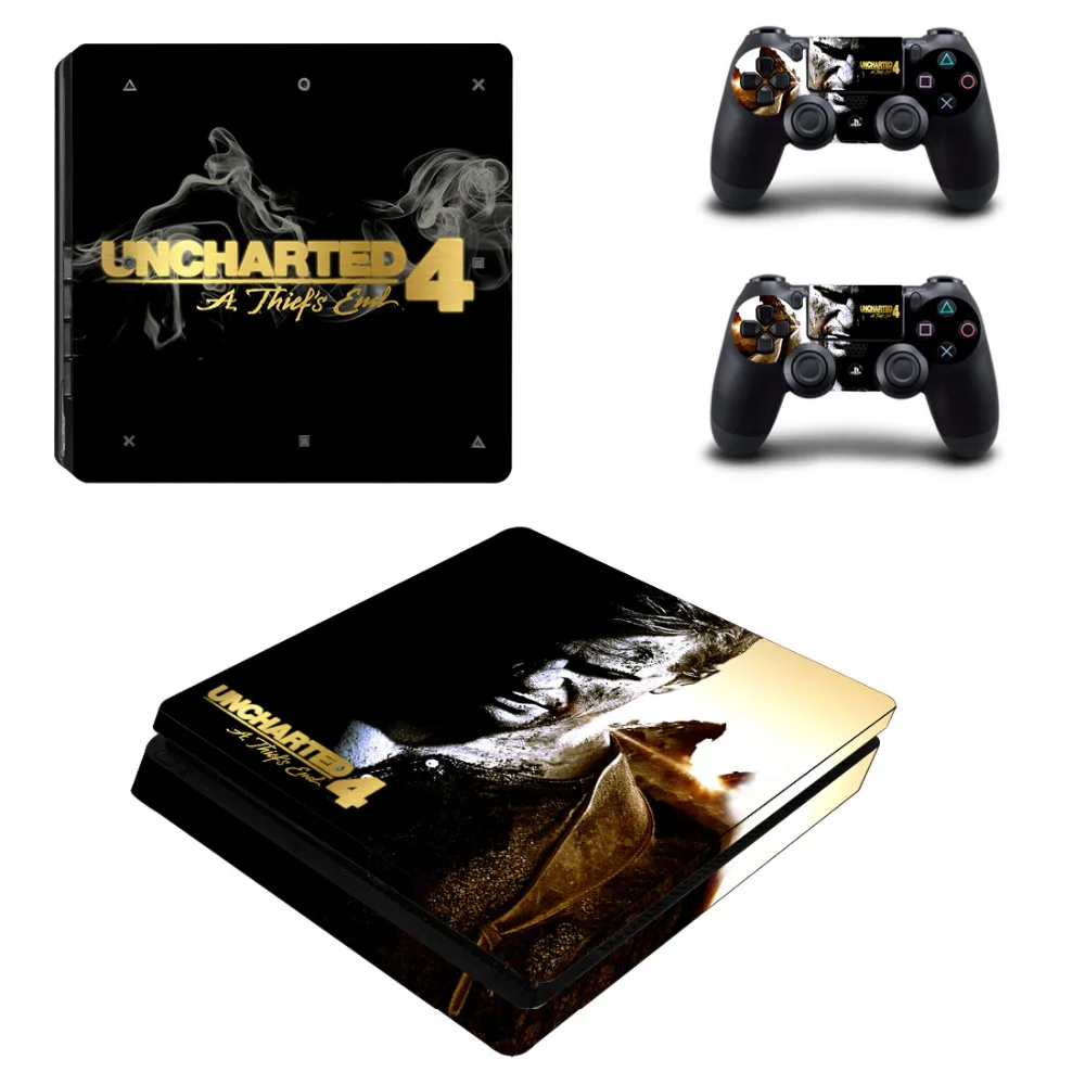 Неокрашенная наклейка с концом 4 а для консоли Sony PlayStation и контроллеров PS4 тонкая