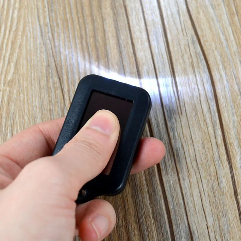 

Mini Flashlight Batteries Included Ultra Bright Key Ring Light Torch Micro Solar Engergy Charging LED Lamp Keychain