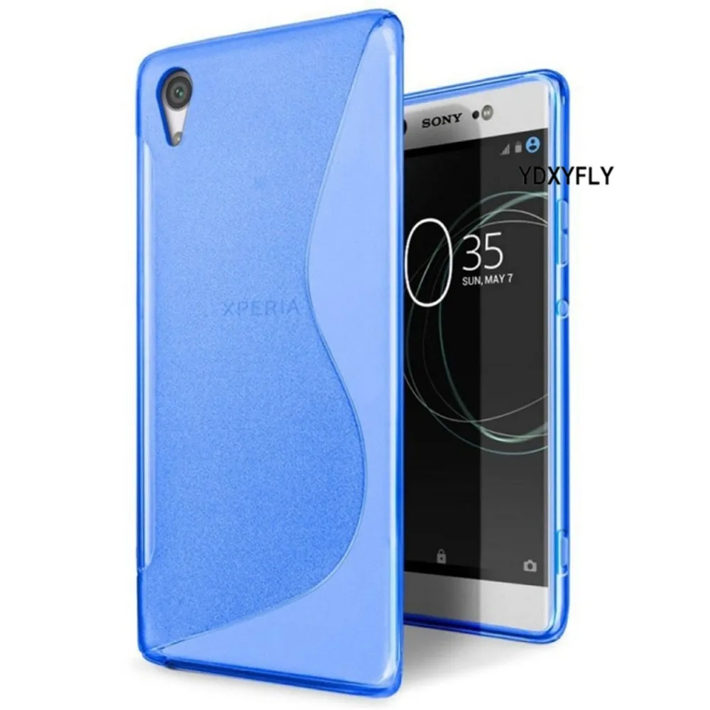 Гибкий чехол для Sony Xperia XA XA1 ультра силиконовый из tpu с линией в форме S X Compact/XZ XZs E5 L1