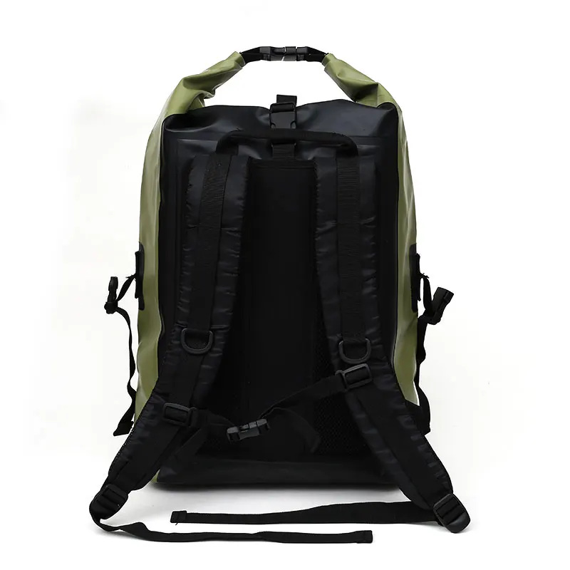 Portable Solid Color 30L Large Capacity Outdoor Camping Hiking Equipment Backpack Dry Storage Bag Drifting Kayak Diving | Спорт и