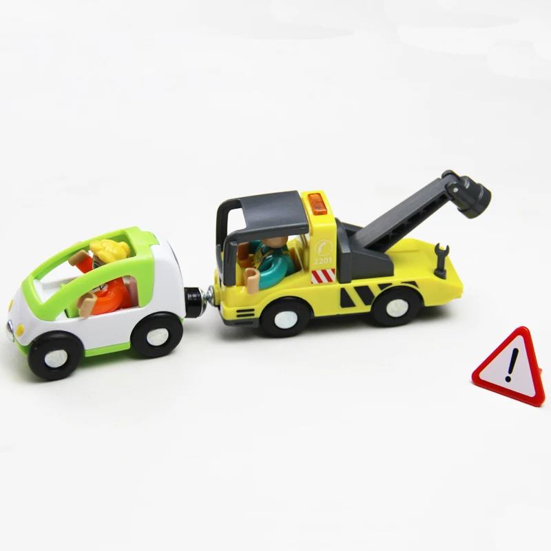 Детские игрушки строительные транспортные средства вилочный погрузчик прицеп