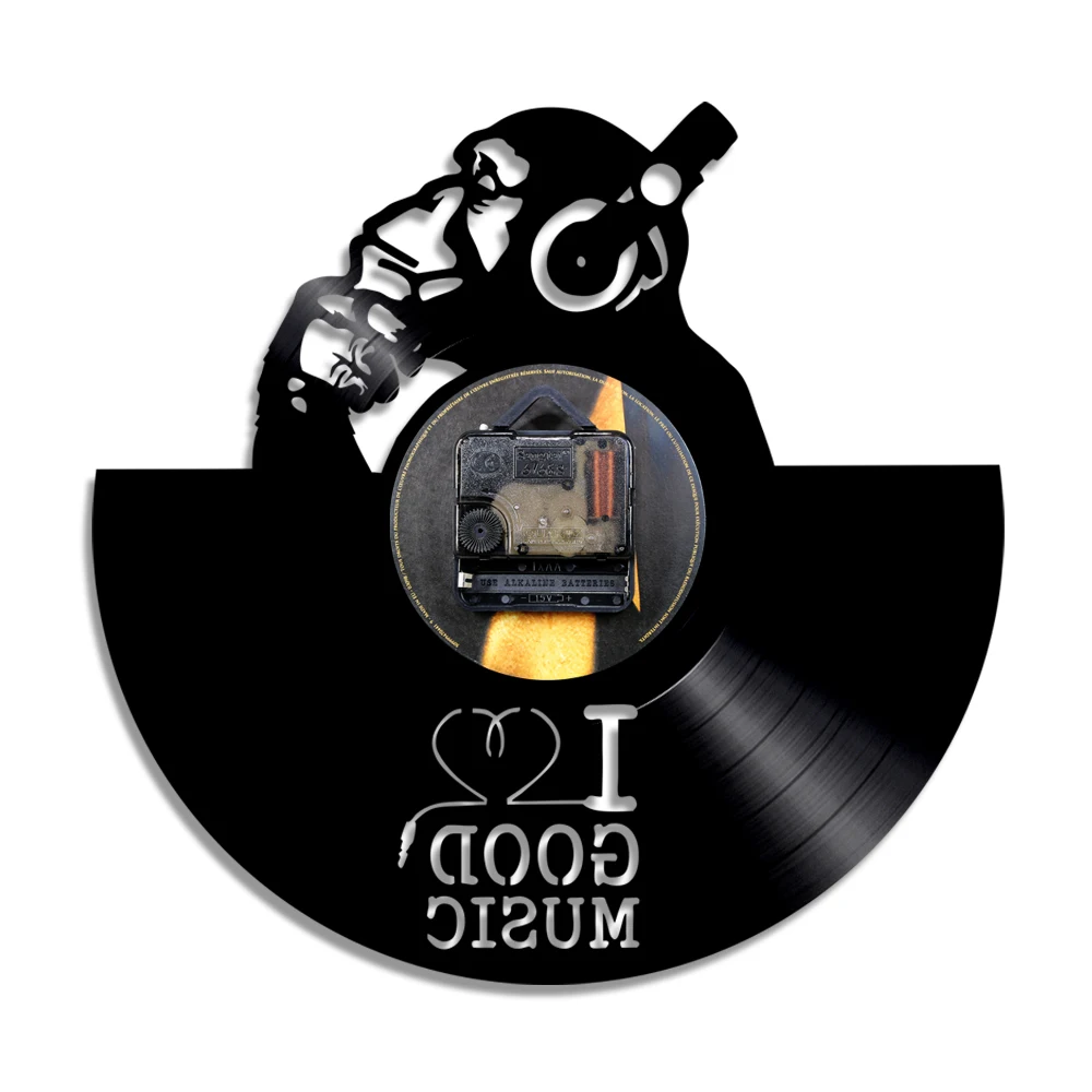 Настенные часы I Love Good Music светодиодный светодиодная подсветильник светильник с