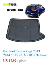 Для FORD ESCAPE KUGA 2013 хромированный светильник для чтения с картой, переключатель лампы на крыше, накладка, панель, рамка, рамка