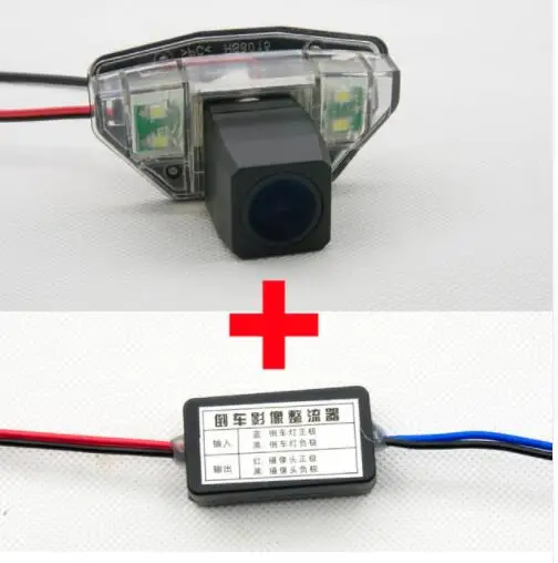 Camera with filter HD 1280*720 заднего хода автомобиля парковочная камера заднего вида Камера для Хонда сrv 2007 2008 2009 2010 Fit(хэтчбек) 2008-2011 автомобиля Камера - Название цвета: Camera with filter