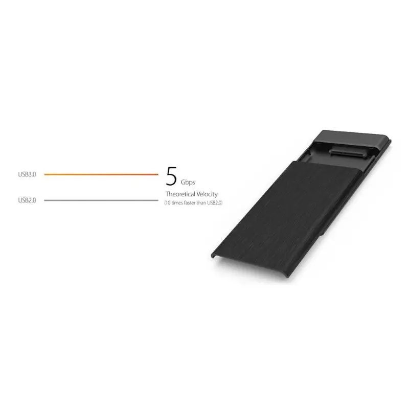 Чехол ORICO 2189U3S для жесткого диска 2," SATA-USB 3,0 Micro B 9,5 мм внешний жесткий диск Корпус для жесткого диска HD SSD дисковая коробка с usb-кабелем