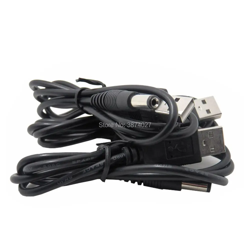 Адаптер для цилиндрического гнезда 0 8 м USB к 5 мм кабель в + DC Jack (5 5x2 1 мм)|Кабели USB| |