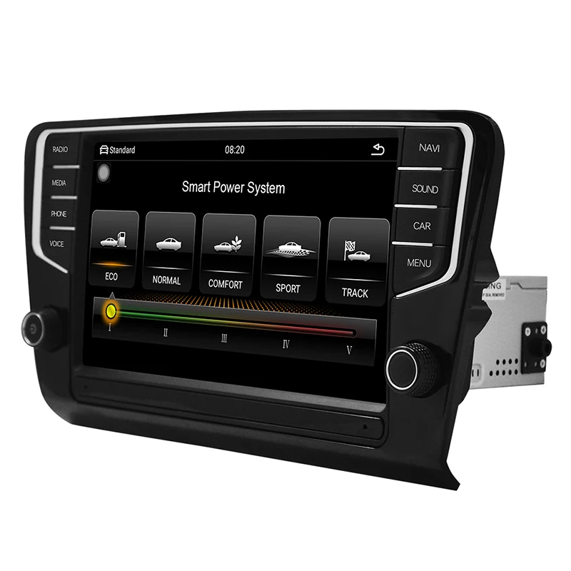 Автомобильный мультимедийный плеер gps радио для skoda octavia встроенный Canbus 4G DVD