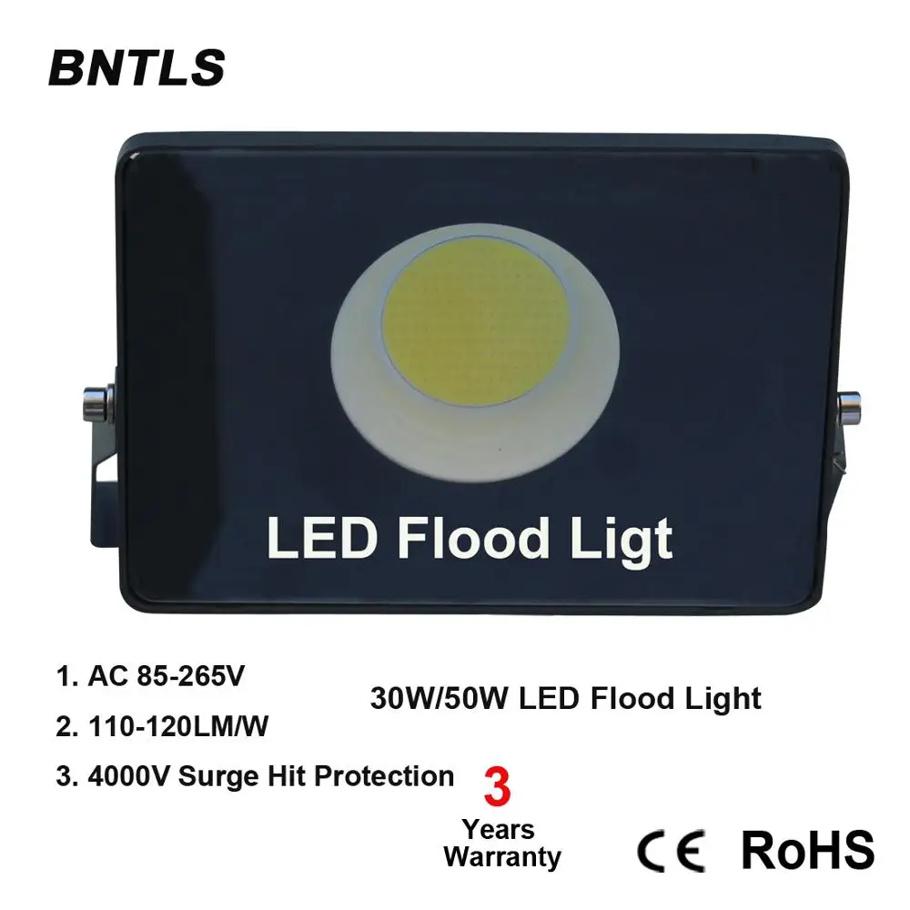 50W100W 85 240V Светодиодный прожектор Точечный светильник на открытом воздухе шланг