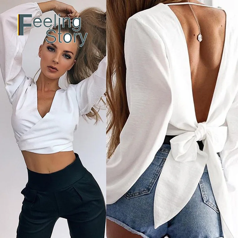 Новые белые женские топы Sexy tied Solid Холтер спинки футболка без рукавов дамы