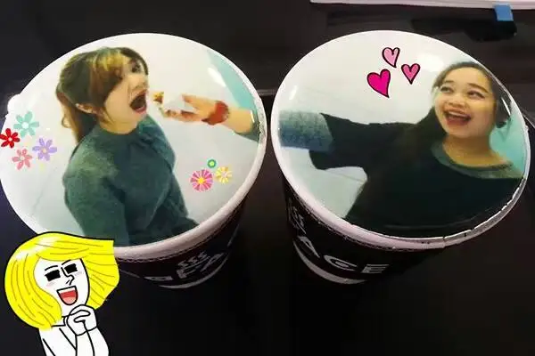 

Full color coffee printing machine & Flower printing machine ,DHL /Fedex shipping free