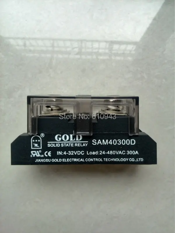 Промышленные SSR SAM40300D 300A 40 480VAC 4 32VAC Бесплатная доставка|ssr|ssr 300a |