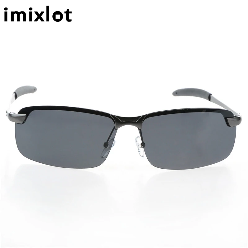 Мужские солнцезащитные очки для вождения IMIXLOT поляризационные в алюминиевой