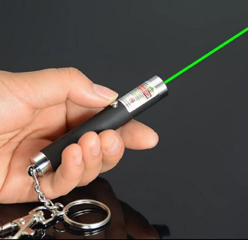 QIYING Mini красная лазерная указка ручка с фигурка брелок кольцо подвеска подарок