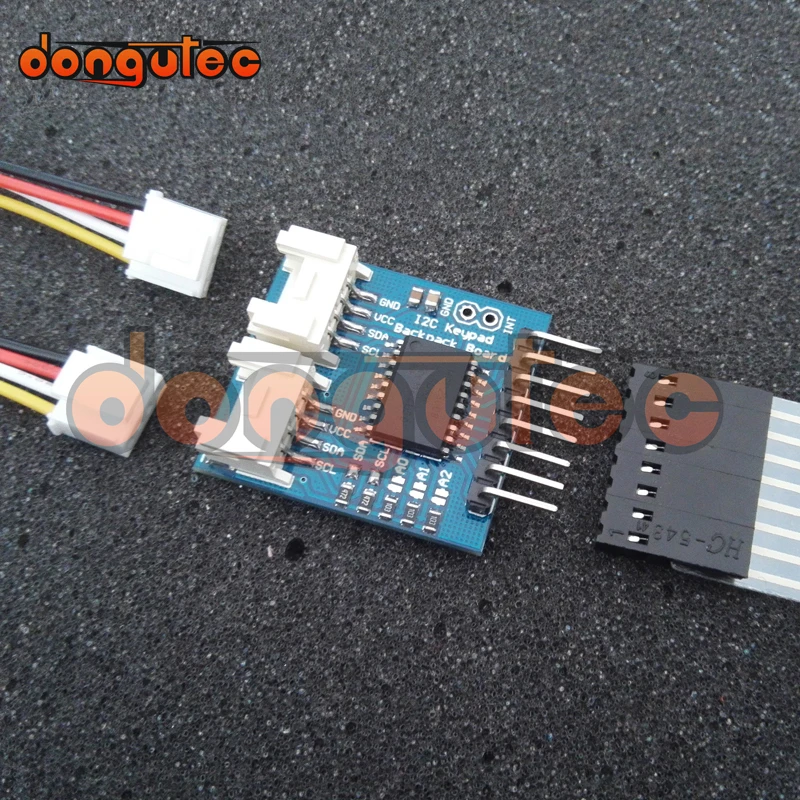 Плата рюкзака с клавиатурой dongutec I2C модуль клавиатуры матрица 4x4 4-контактный