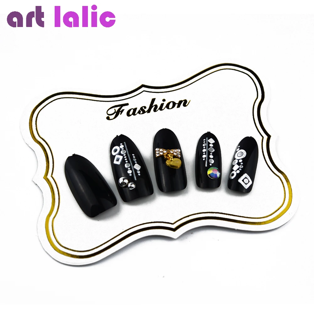 10 шт./компл. нейл арта Дисплей доска Типсы работы показаны карты японский Стиль
