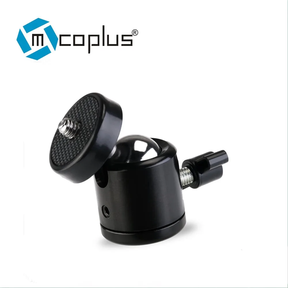 Mcoplus мини штатив панорамная шаровая Головка шариковая головка 360 Поворотный для Nikon Sony Canon fuji DSLR камера штатив 1/4 винтовое крепление