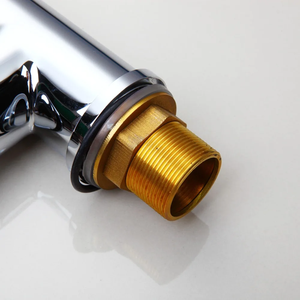 KEMAIDI 360 Поворотный Светодиодный светильник светодиодный Керамический Кран