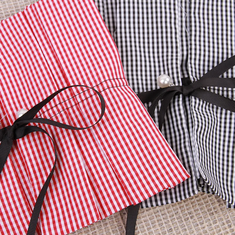 Ложный Поддельный Воротник Женский хлопок сетка съемный воротник ложный отворот