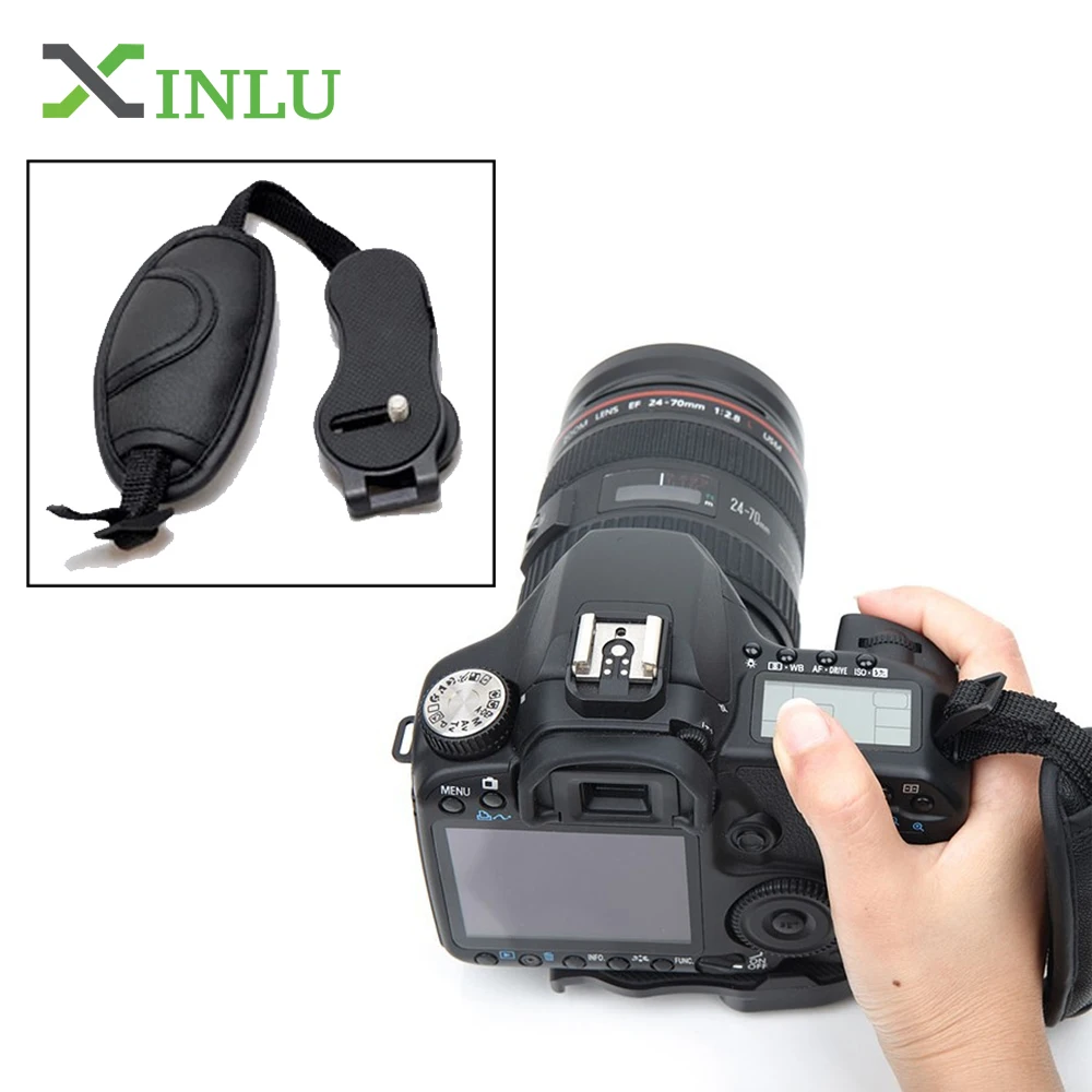 Новейший ручной ремешок для камеры из искусственной кожи Dslr Sony Olympus Nikon Canon EOS D800