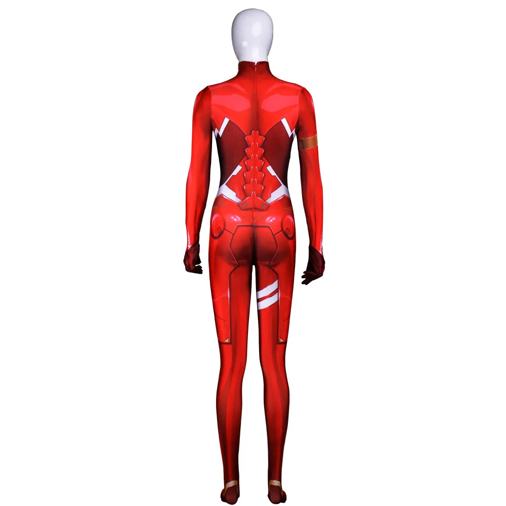 Высококачественный костюм для косплея Zentai женщин и детей с 3D принтом Дарлинг во