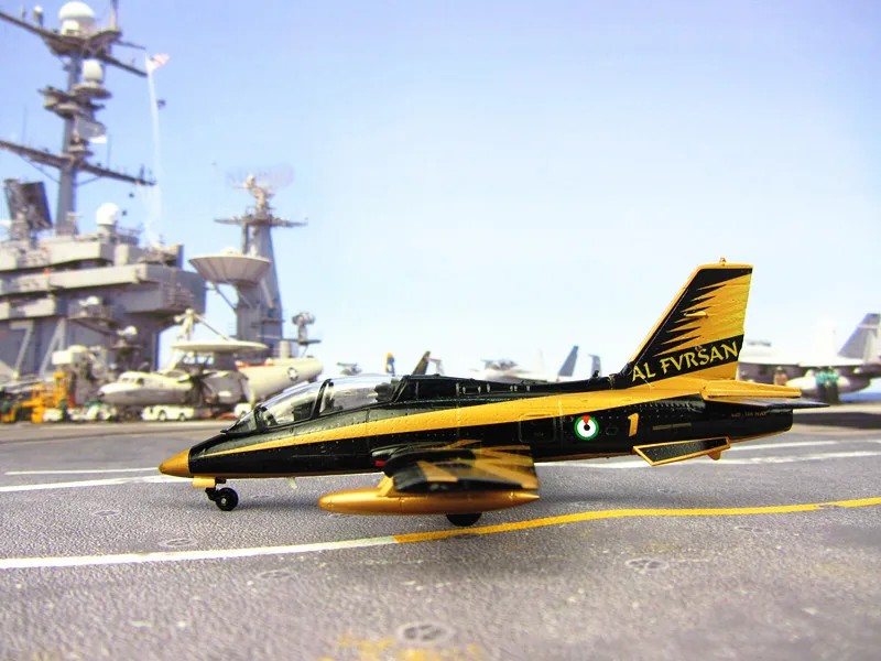 

Италия ВВС MB339 тренер металлический сплав статическая модель летательного аппарата дисплей Модель 1:72 Италия