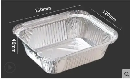 410ml 20 шт./лот, для барбекю, алюминиевая фольга, смазка, поддон для гриля, для непрямой готовки, 680 мл, 850 мл - Цвет: 410ml