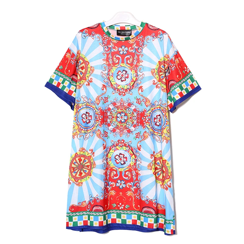 2020 летнее женское черное синее пляжное платье с цветочным принтом размера плюс