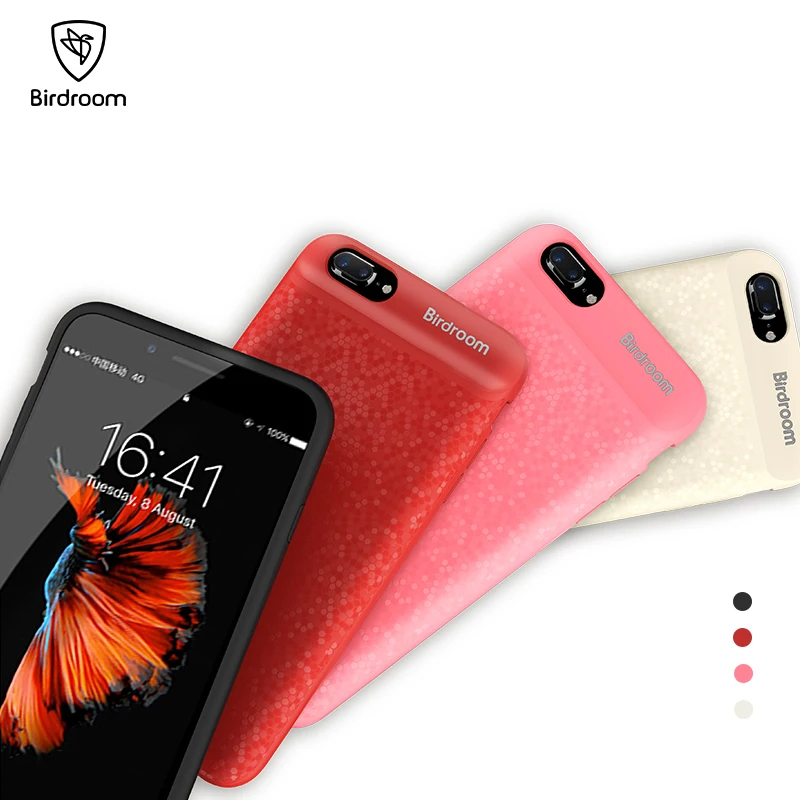 Ультратонкий чехол для зарядного устройства Birdroom iPhone 6 6S Plus 2700/3700 мАч умный
